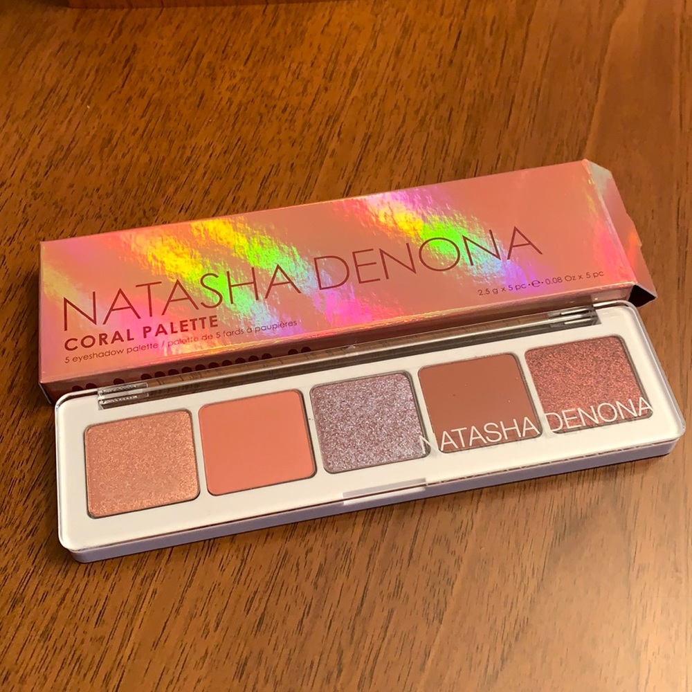 NATASHA DENONA eyeshadow coral palette- 5 colors!